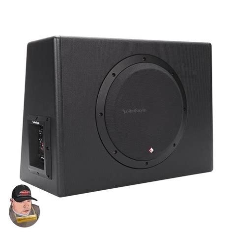 Rockford Fosgate Punch 10 300 Watt Single Loaded Subwoofer Enclosure