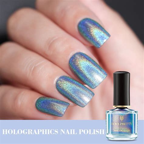 Buy BORN PRETTY 6ml Bottle Series Nail Polish Iridescent Glitter