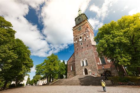 Turku Cathedral stock image. Image of history, architecture - 111125395