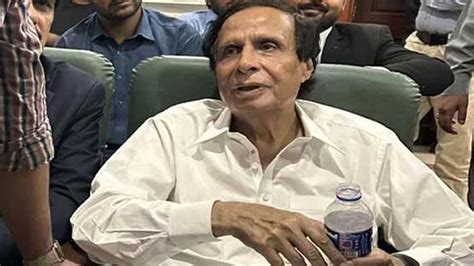 Elahi Shifted To Rawalpindi Institute Of Cardiology After Chest Pain