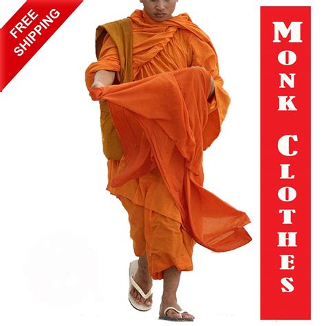 Monk Robe Challenger Theravada Buddhist Monk Clothes Etsy Uk