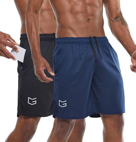 G Gradual Men S Workout Running Shorts Quick Dry Lightweight Gym