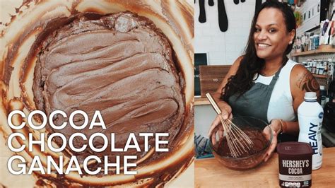 I Made Chocolate Ganache Using Cocoa Powder Youtube