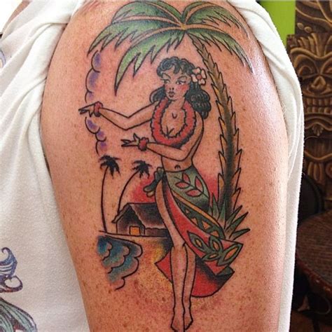 PARADISE TATTOO on Instagram: “Hula girl made by @mattdiehl Walk-ins ...