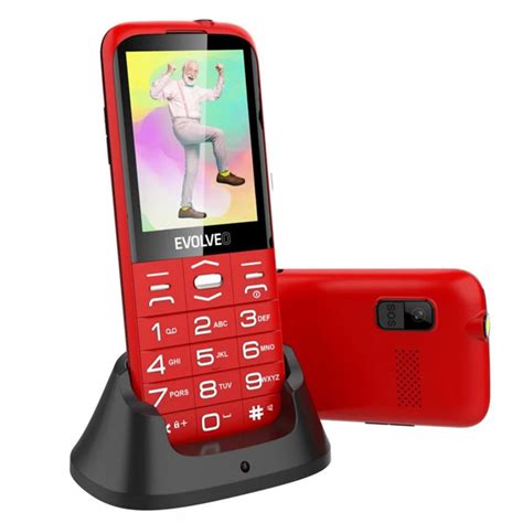 Evolveo Easyphone Xo Mobiln Telefon Pro Seniory S Nab Jec M Stojanem