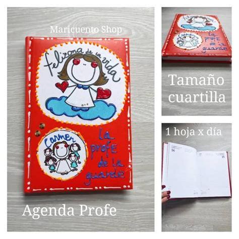 Agenda Felizona Profesi N Talla L Maricuento Shop