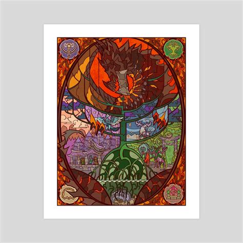 Hour Of Twlight An Art Print By Jian Guo INPRNT