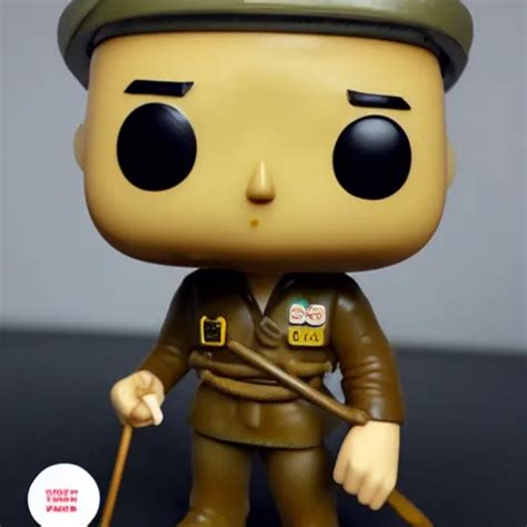 Funko Pop Figure Of The Character Radar From Mash Stable Diffusion