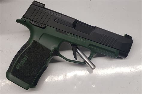 Cerakote P365 Grip Module Jesse James Green Madtech Industries