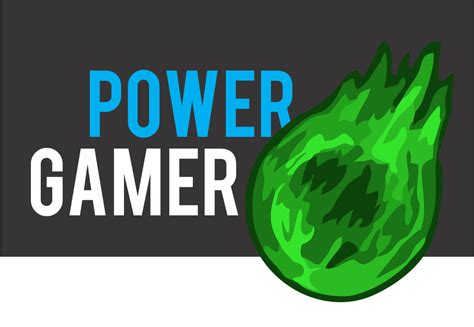 Power Gamer Green Fireball! | Power, Gamer, Gaming logos