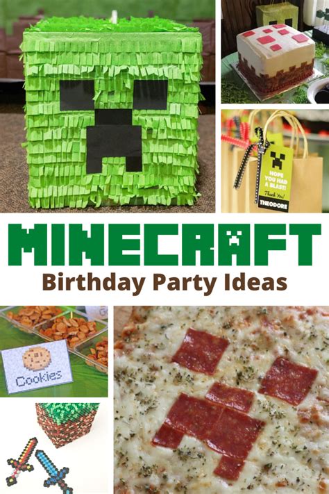 Minecraft Birthday Party The Activity Mom