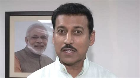 “rajasthan Cm Gehlot Is Unable To Fulfill His Responsibilities” Bjp’s Rajyavardhan Rathore