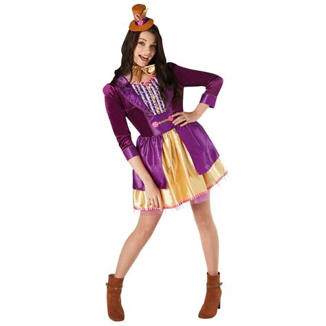 Deluxe Willy Wonka Fancy Dress Costume