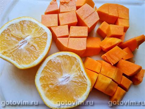 Мармелад из тыквы с апельсином. Рецепт с фото