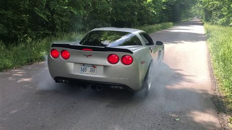 Corvette Zo6 Burnout Youtube