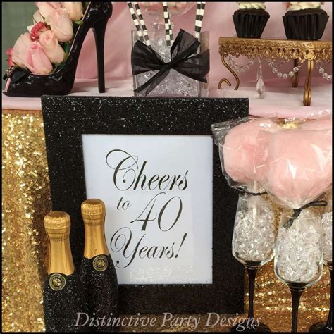 Fashion Birthday Party Ideas Photo 9 Of 16 40th Bday Ideas 40th