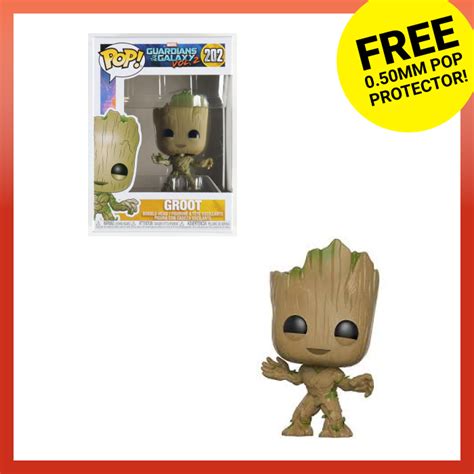 Movies Marvel Guardians Of The Galaxy Vol 2 Groot 202 Funko Pop Vinyl