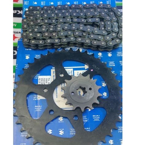 Kawasaki Bajaj Rouser Ns Chain Sprocket Set T T Genuine