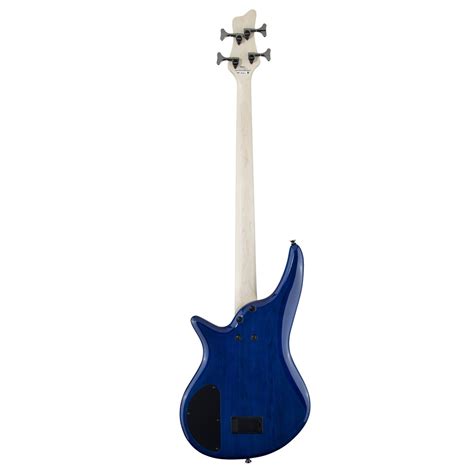 Jackson Js Series Spectra Bass Js3q Amber Blue Burst At Gear4music