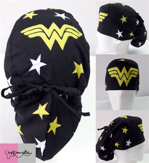 Gorro Quirúrgico Mujer Maravilla Gorros Quirúrgicos Personalizados