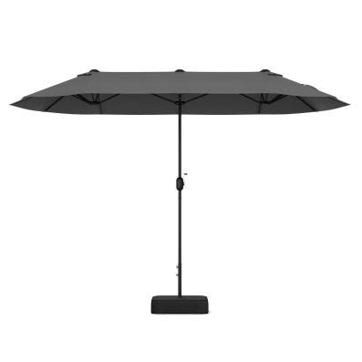 Parasol De Terrasse Double De Cm De Haut Parasol Cm Manivelle