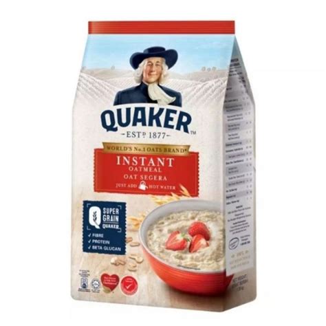 Quaker Instant Oatmeal G Expire September Shopee Malaysia