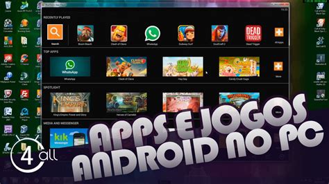 Como Rodar Android No Computador Pc Youtube