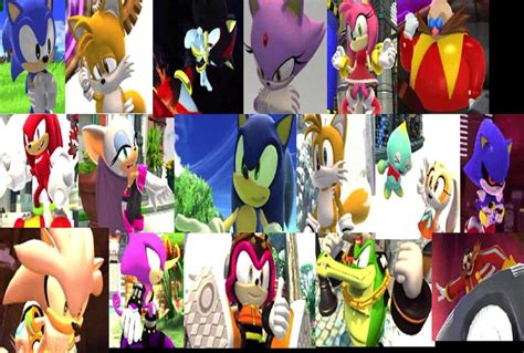 Sonic Generations Characters by SondowverDarKRose on DeviantArt