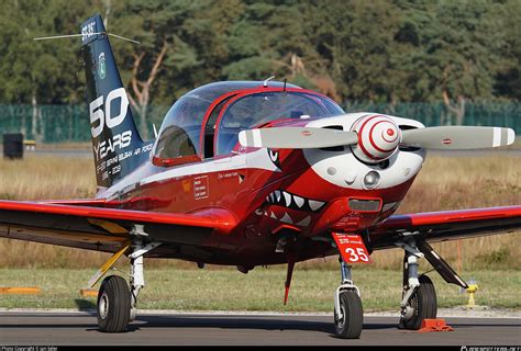 ST 35 Belgian Air Force SIAI Marchetti SF 260M Photo By Jan Seler ID