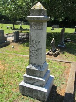 Susan Mcpherson Dixon Find A Grave Memorial