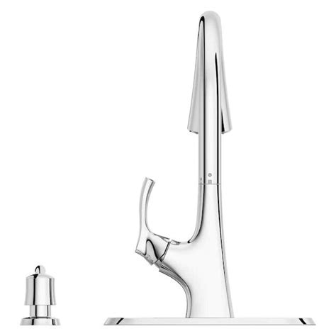 Pfister Masey Polished Chrome Single Handle Pull Down Kitchen Faucet Ebay