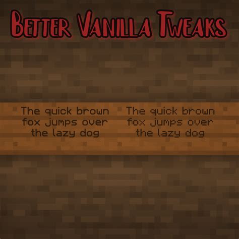 [BVT] Better Font - Resource Packs - Minecraft