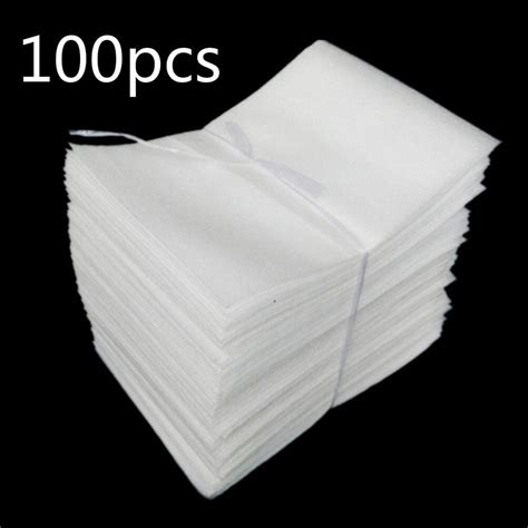 Moving Supplies 100 Pack Cushion Foam Pouches Packing Supplies For