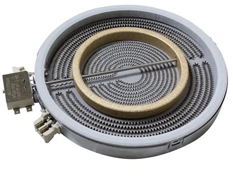 Oem Miele Stove Cooktop Ceramic Heating Element Dual Hot Plate Km 443