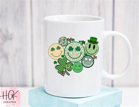 St Patricks Day Smiley Faces Png Girls St Patricks Day Shirt