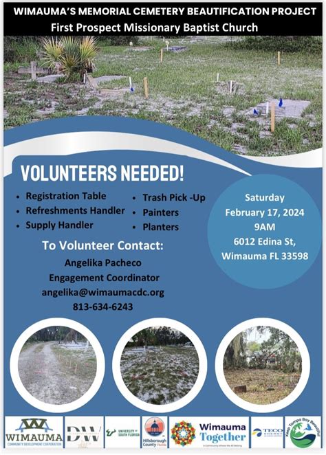 Wimuauma Memorial Cemetery Beautification — Black Cemetery Network