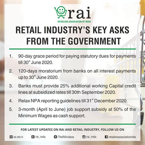 Retailers Association Of India RAI On Twitter Committed To Serving