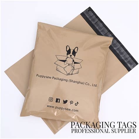 Custom Printed Plastic Packaging Bags With Logos For Clothes