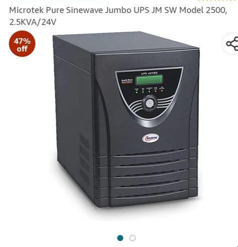 Microtek Micorotek JUMBO UPS JM SW 6000 72V At Rs 27500 Piece In