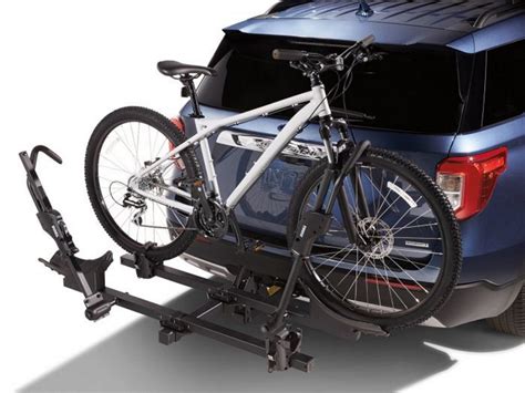 Genuine Ford Bicycle Carrier By Thule Hitch Mounted Tilting Bikes Vkb3z 7855100 Y Levittown Ford