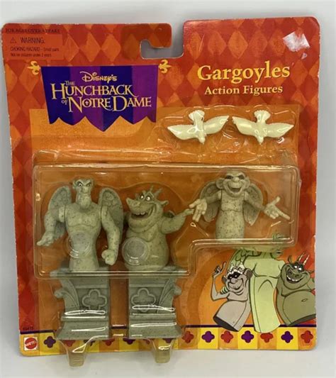 Disney S The Hunchback Of Notre Dame Gargoyles Figures Mattel