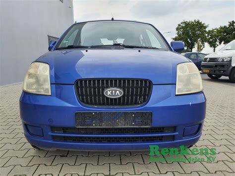 Kia Picanto 1 1 12V Épave 2004 Bleu