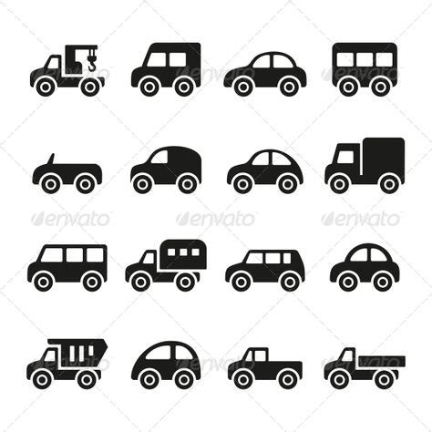 Motor Vehicle Transport Mode Of Transport Vehicle Line Black And White