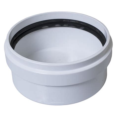 6 Pvc Sdr35 Gasket Joint Cap G The Drainage Products Store