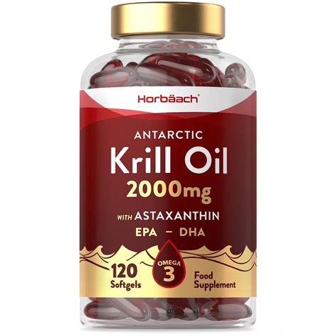 Buy Antarctic Krill Oil 2000mg 120 Softgel S High Strength