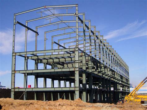 Multi Floors Pre Engineered Metal Buildings Steel Frame Structure