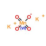 potassium manganate K2MnO4 structure - Flashcards | StudyHippo.com