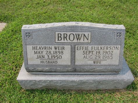 Effie Ester Fulkerson Brown 1902 1985 Memorial Find A Grave