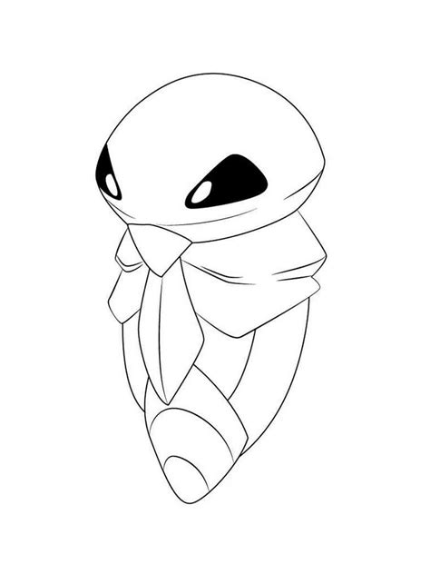 Pokemon Kakuna Coloring Pages Free Printable