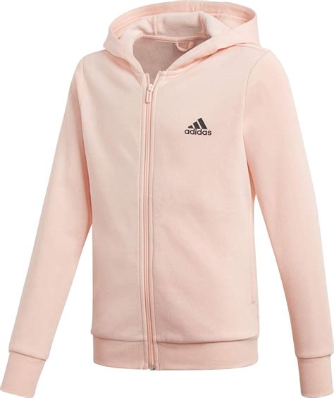 Adidas Womens Yg Hood Cot Ts Hazcor Tracksuits Womens Dt6279 Hazcor